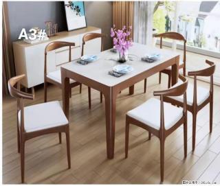 T08高级长方桌，胡桃色  1.35米带炉一桌四椅650元，现货11套。 - 株洲28生活网 zhuzhou.28life.com