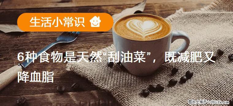 【生活小常识】6种食物是天然“刮油菜”，既减肥又降血脂 - 株洲生活资讯 - 株洲28生活网 zhuzhou.28life.com